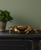 Golden Crab Ornament