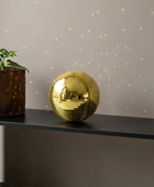 Gold Hanging Disco Ball – 20cm 6