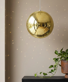 Gold Hanging Disco Ball – 20cm