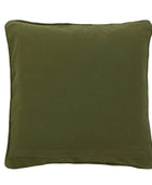 Green Diagonal Stripe Cushion