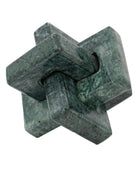 Green Marble Interlocking Ornament 1