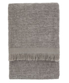 Grey Chenille Throw 4