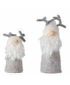 Grey Wooly Festive Gonk Duo