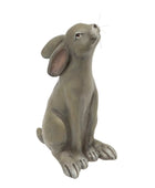 Grey Sitting Bunny Ornament 22