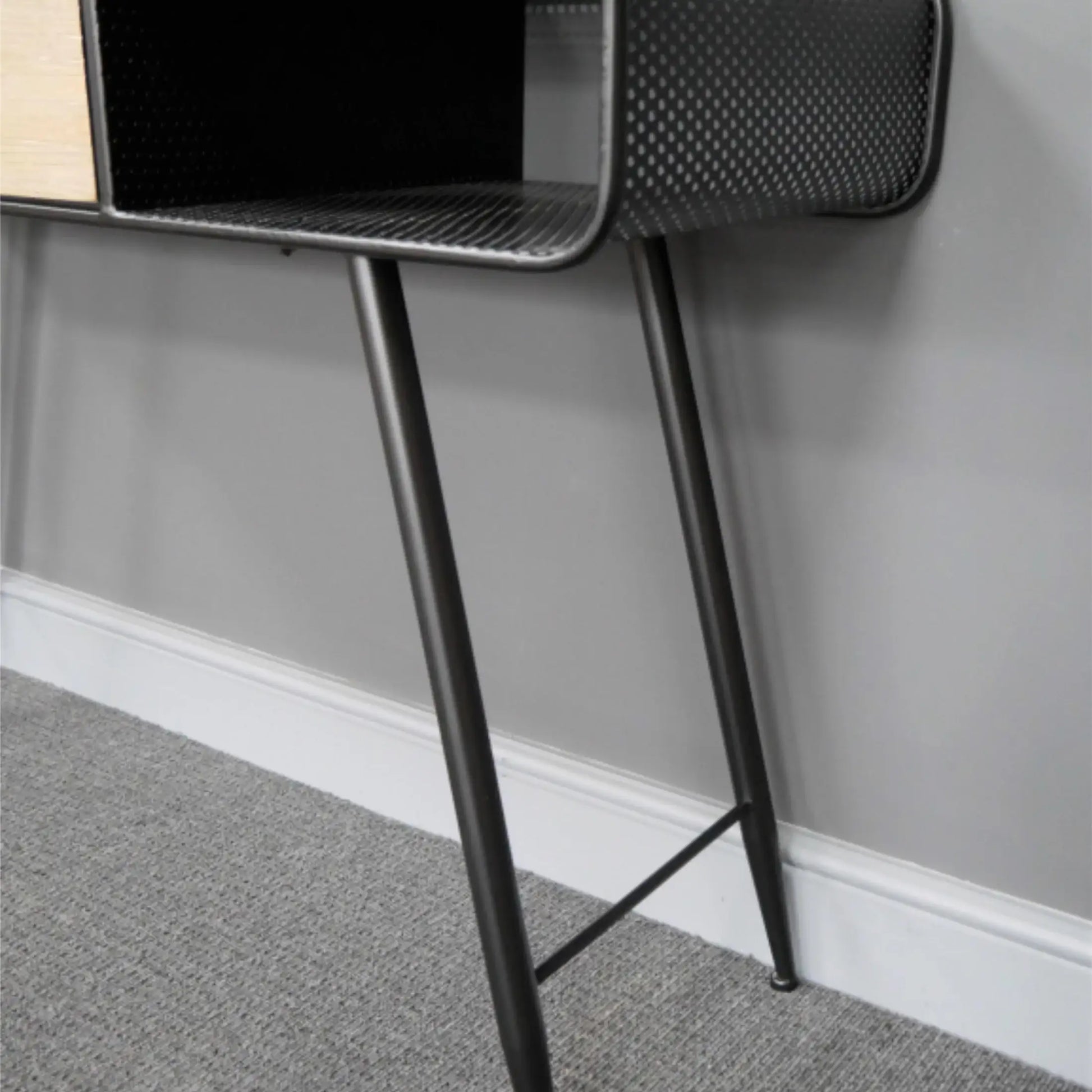 Industrial Metal and Wood Desk