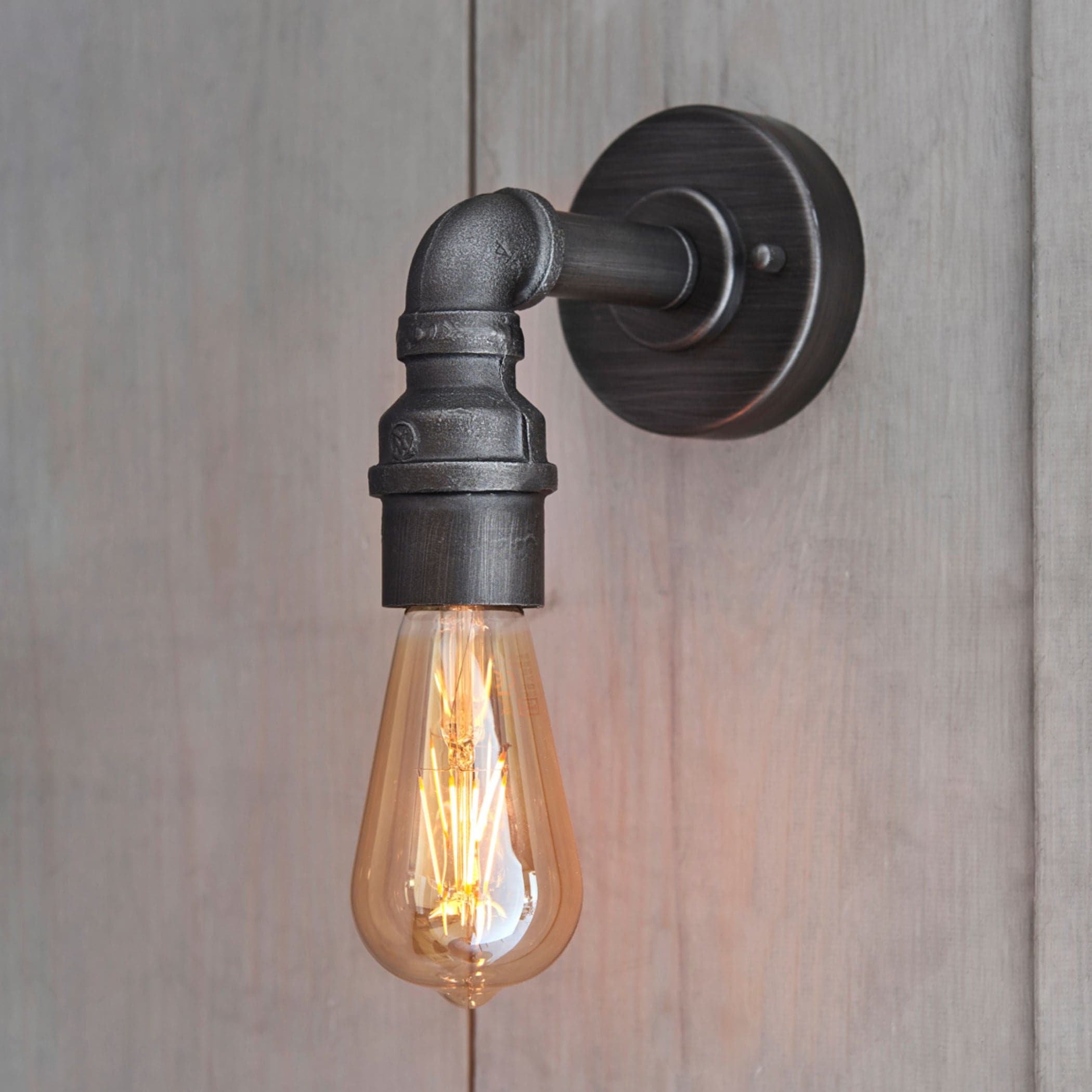 Industrial Style Pipe Wall Light 2