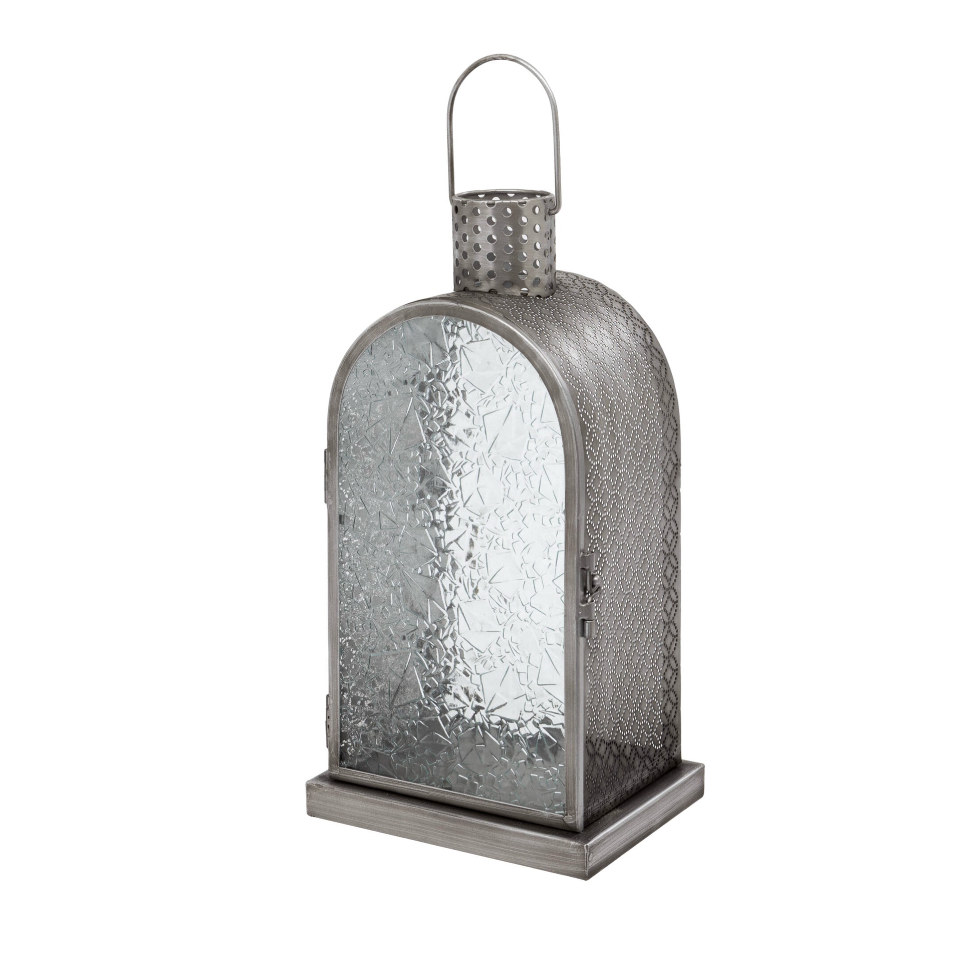 Industrial Style Steel Candle Lantern 1