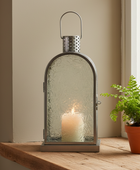 Industrial Style Steel Candle Lantern
