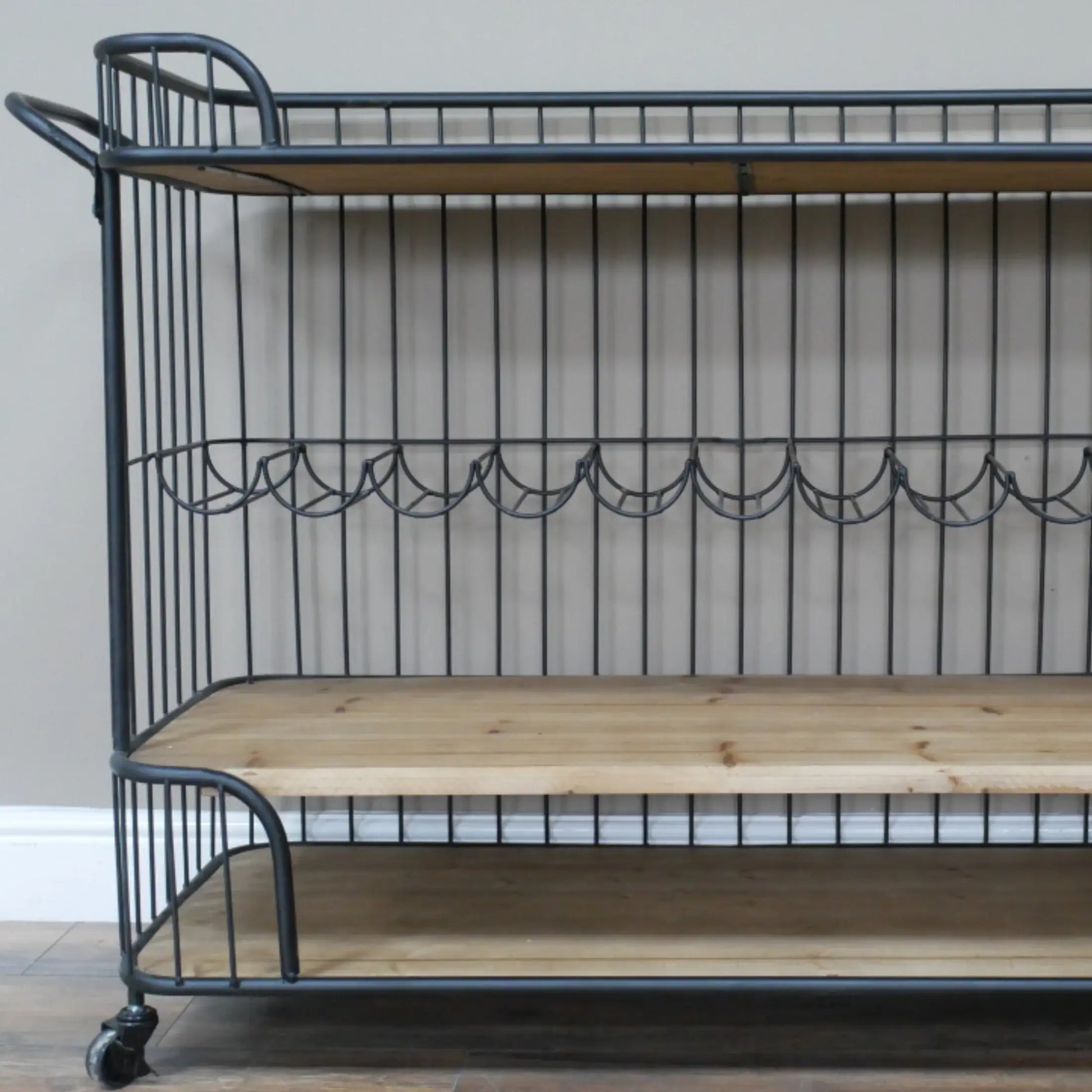 Industrial Wine & Drinks Trolley