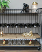 Industrial Wine & Drinks Trolley