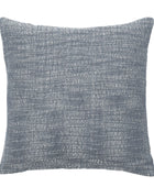 Ink Blue Textured Weave Cushion 2