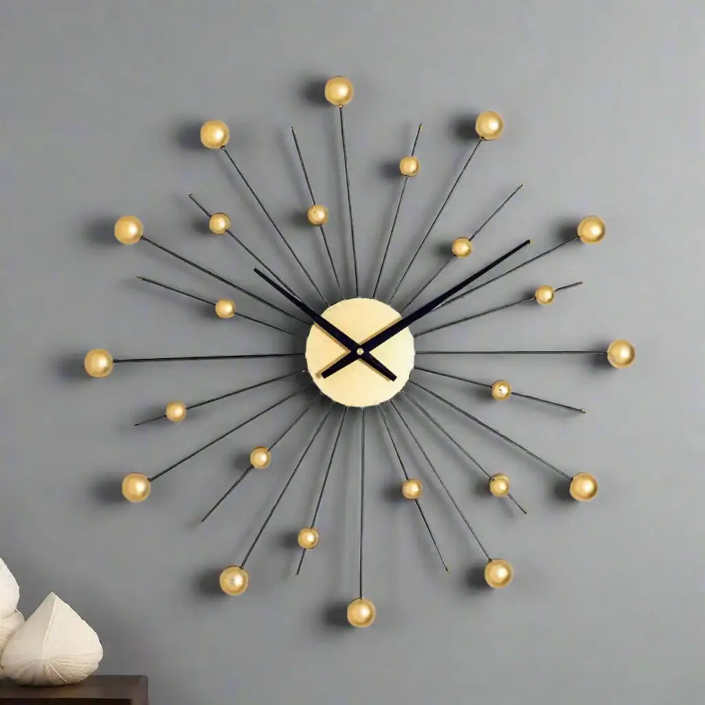 Large Art Deco Inspired Wall Clock