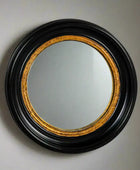 Large Convex Glass Porthole Wall Mirror