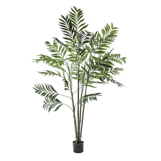 Large Faux Green Areca Palm Tree - The Farthing