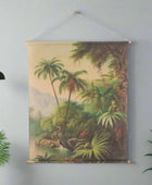 Large Hanging Tropical Forest Canvas
