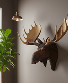 Large Moose Head Wall Art Decoration