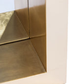 Large Rectangular Gold Leaf Wall Mirror 3