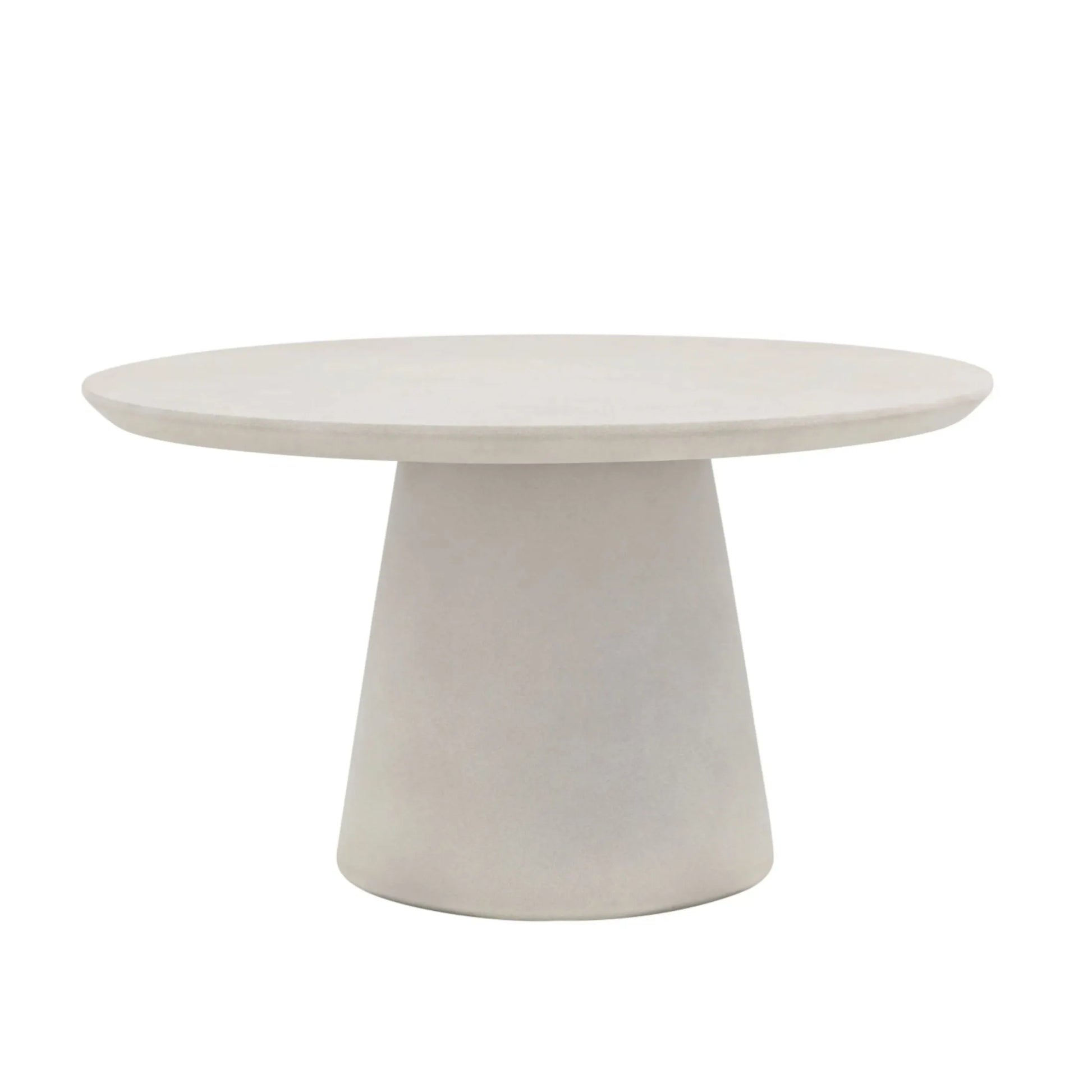 Large Round GRC Pedestal Outdoor Dining Table 2