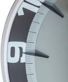 Close-up of a clock with a blurred background