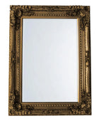 Decorative gold frame on a white background
