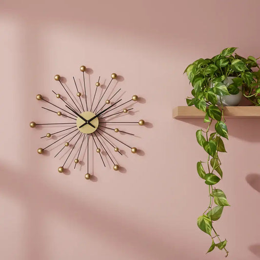 Large Art Deco Inspired Wall Clock