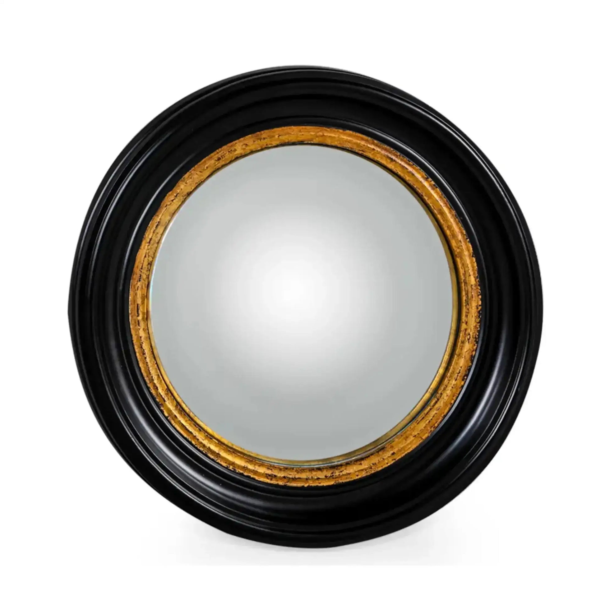 Large Convex Glass Porthole Wall Mirror 1