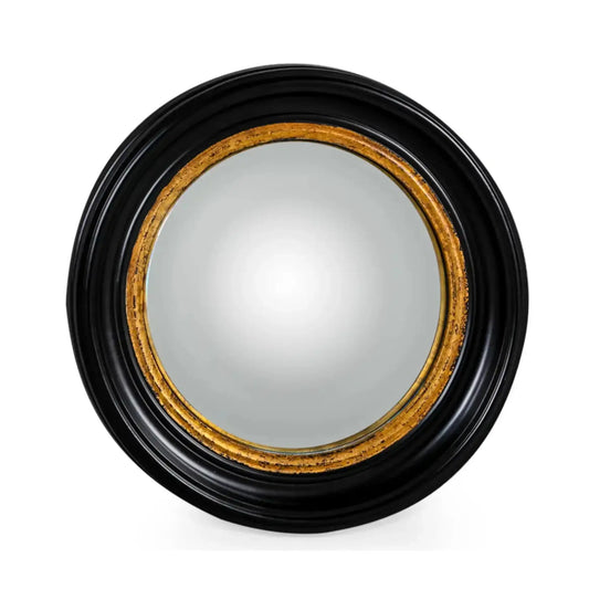Large Convex Glass Porthole Wall Mirror 1