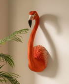 Large Faux Flamingo Head Wall Art 5