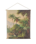 Large Hanging Tropical Forest Canvas 4