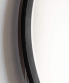 Large Round Black Frame Mirror - The Farthing