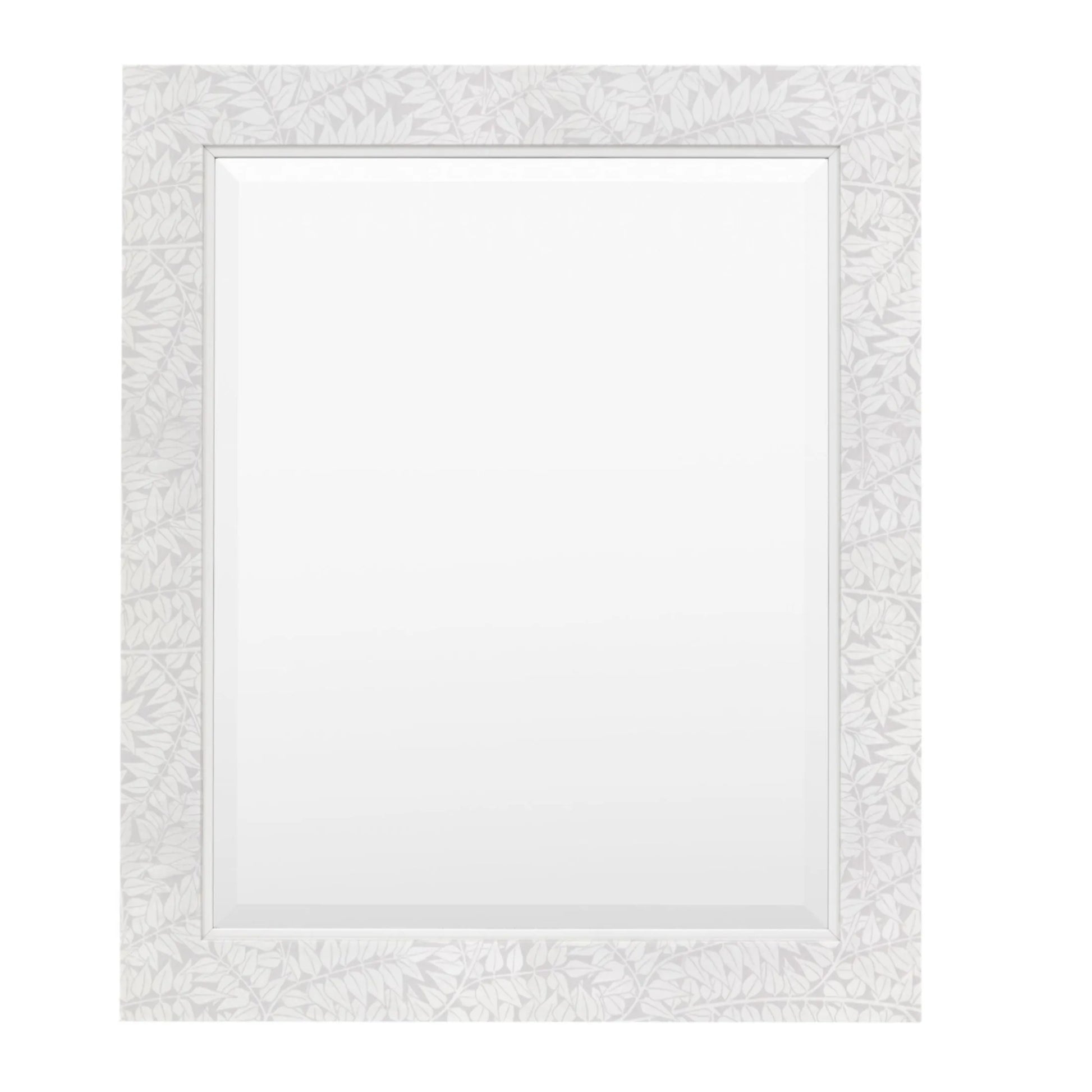 Leaf Pattern Edge Wall Mirror 1