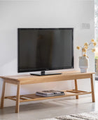 Light Oak Nordic Styled Media Unit - The Farthing