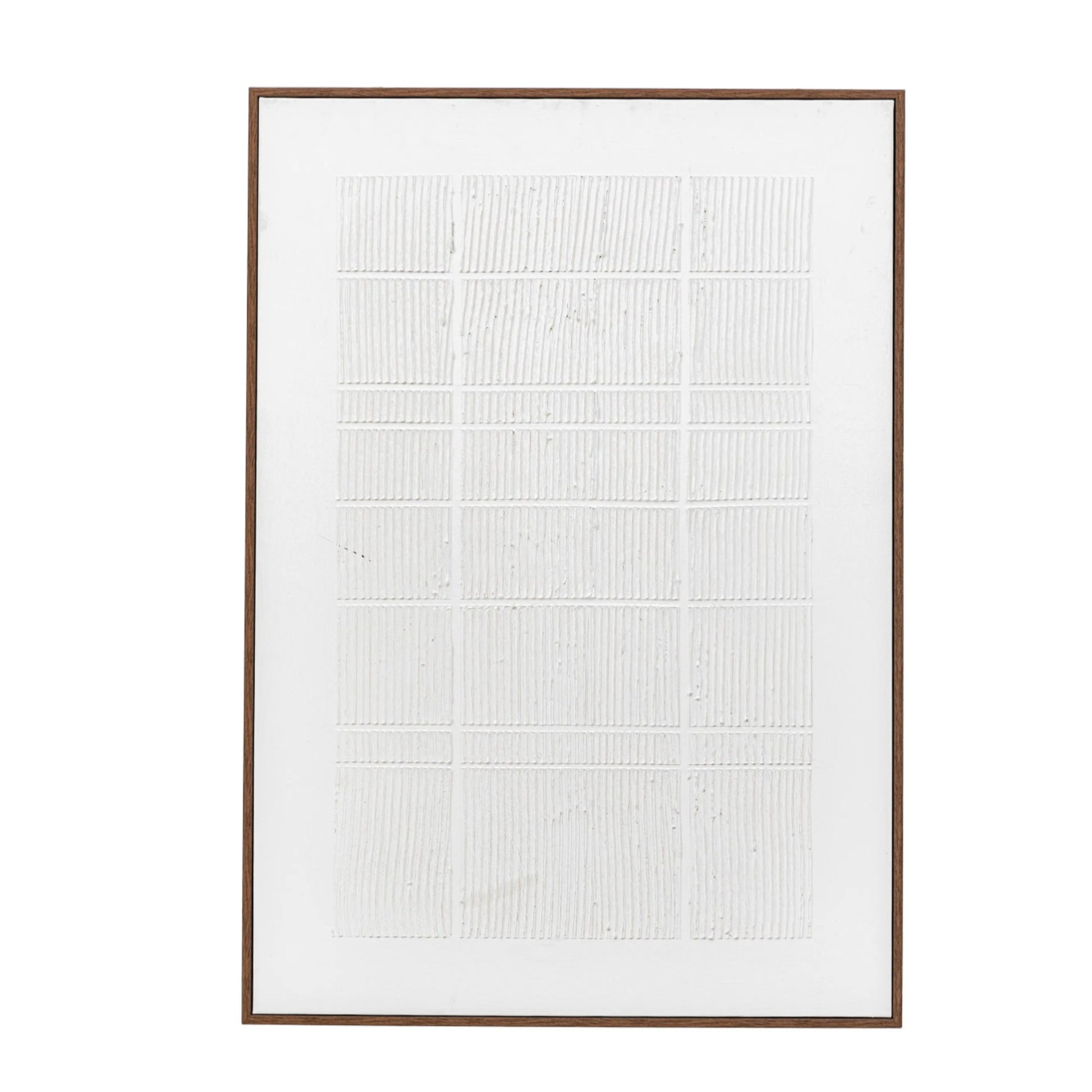 Lines Textured Surface Framed Wall Art 3