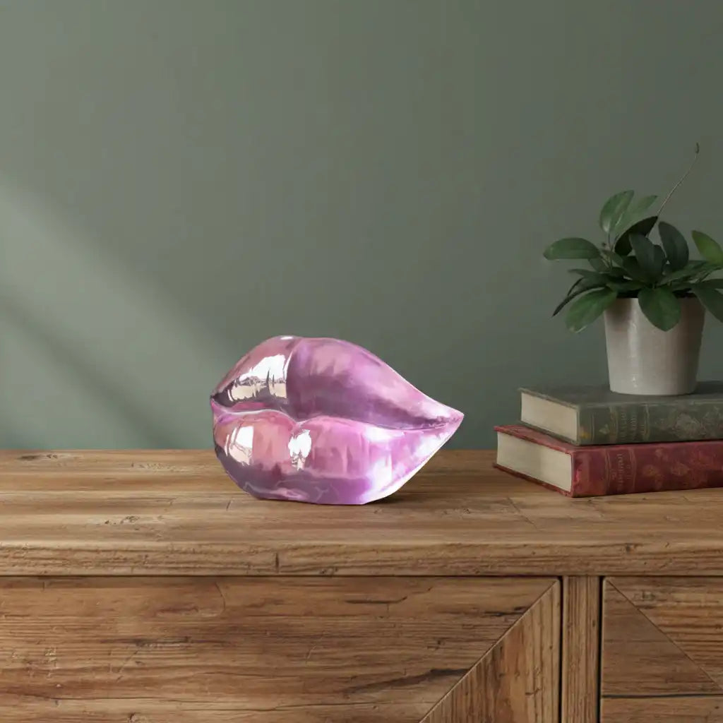Luscious Pink Lips Ornament / Paperweight