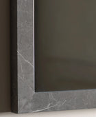 Marbled Grey Rectangular Mirror 4