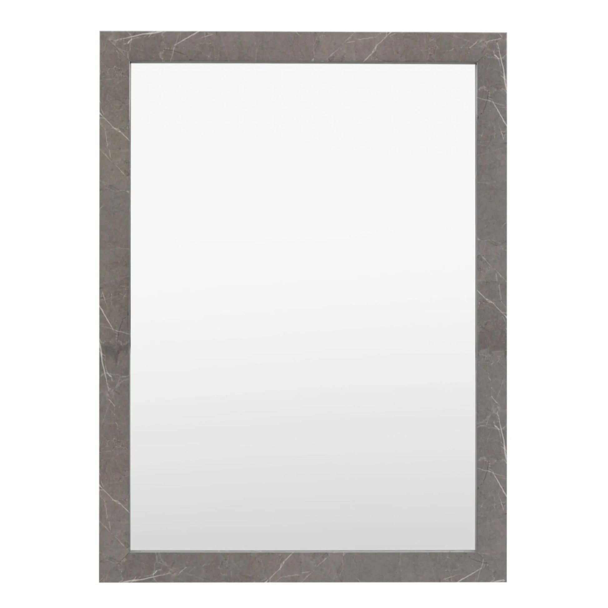 Marbled Grey Rectangular Mirror 1