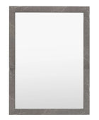 Marbled Grey Rectangular Mirror 1