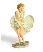 Statue of a woman with angel wings on a white background