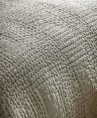 Matrix Stitched Quilted Bedspread 1