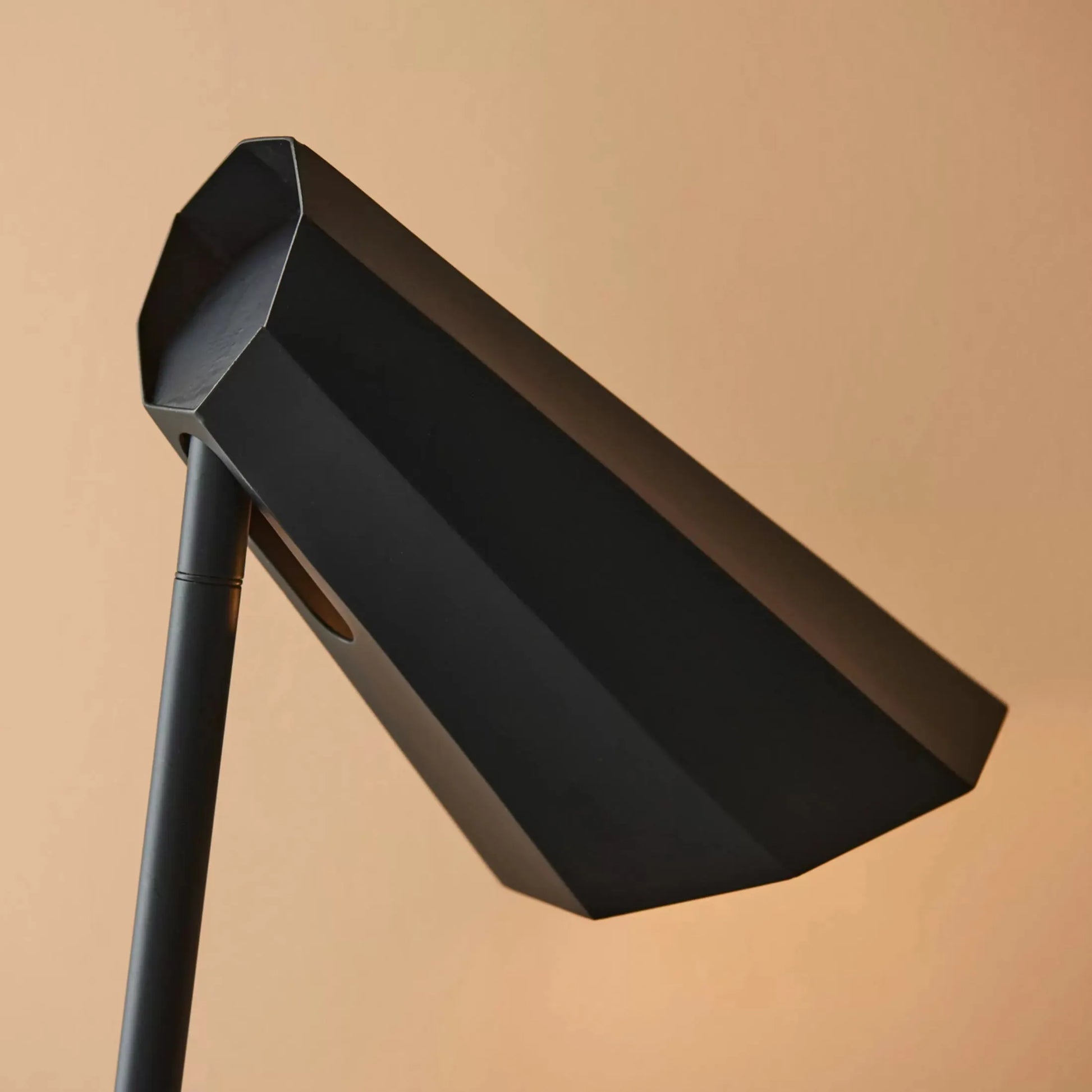 Matt Black Funnel Desk Lamp 2