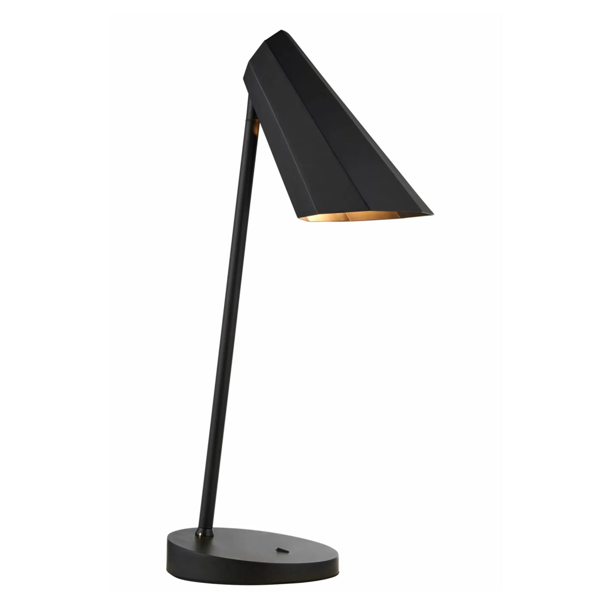 Matt Black Funnel Desk Lamp 4