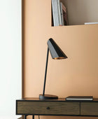 Matt Black Funnel Desk Lamp 1