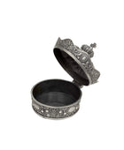 Metal Crown Trinket Box - The Farthing