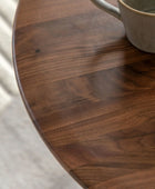 Mid Century Styled Dark Wood Coffee Table