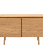 Mid Century Styled Oak 2 Door Sideboard 4