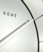 Mirrored Panes Wall Clock 80cm 5