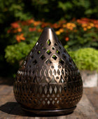 Large Moroccan Inspired Ceramic Candle Holder - The Farthing