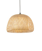 Natural Rattan Dome Pendant Light - The Farthing