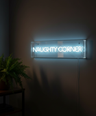 Naughty Corner Led Neon Light Box