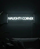 NaughtyCornerLedNeonLightBox